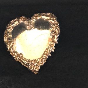 Silver broach